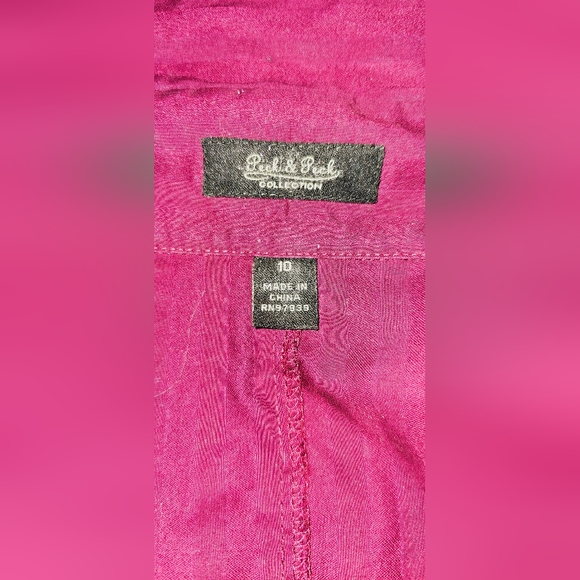 Peck & Peck collection Medium . Burgundy - Picture 5 of 5